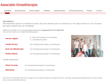 Tablet Screenshot of kine-gent.be